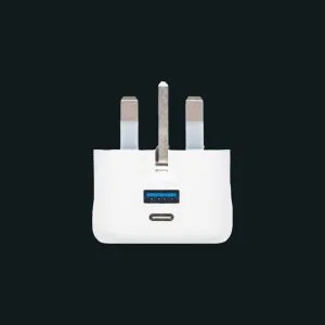 PF162 - Panther Force Straight Pin 20W Plug With USB-C & USB-A
