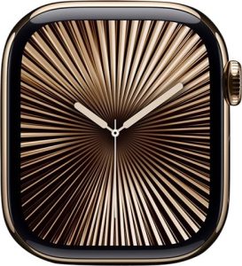 Apple Watch Series 10 Gold Titanium, 42mm (GPS + Cellular)