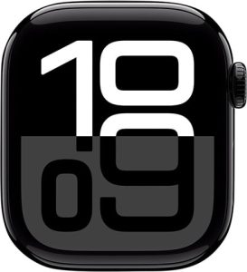 Apple Watch Series 10 Jet Black Aluminium, 42mm (GPS + Cellular)