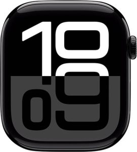 Apple Watch Series 10 Jet Black Aluminium, 46mm (GPS + Cellular)