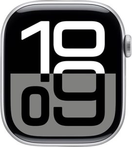 Apple Watch Series 10 Silver Aluminium, 46mm (GPS + Cellular)