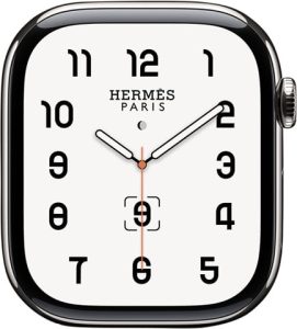 Apple Watch Series 10 Hermes Silver Titanium, 46mm (GPS + Cellular)