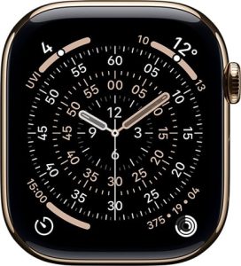 Apple Watch Series 11 Gold Titanium, 46mm (GPS + Cellular)