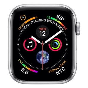 Apple Watch Series 4 Silver Aluminium, 40mm (GPS + Cellular)