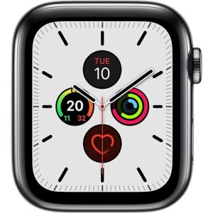 Apple Watch Series 5 Space Black Stainless Steel, 44mm (GPS + Cellular)