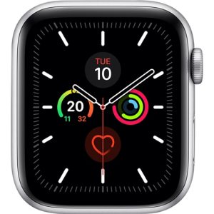 Apple Watch Series 5 Silver Aluminium, 44mm (GPS)