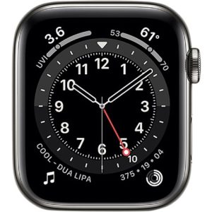 Apple Watch Series 6 Graphite Stainless Steel, 44mm (GPS + Cellular)
