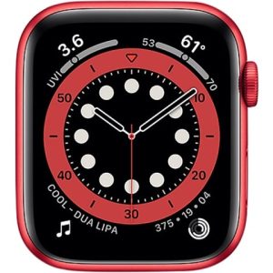 Apple Watch Series 6 Product Red Aluminium, 44mm (GPS + Cellular)