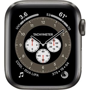 Apple Watch Series 6 Space Black Titanium, 40mm (GPS + Cellular)