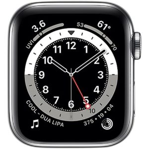 Apple Watch Series 6 Silver Stainless Steel, 40mm (GPS + Cellular)