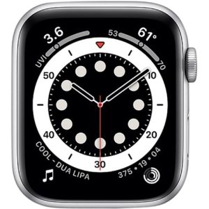Apple Watch Series 6 Silver Aluminium, 44mm (GPS)