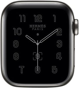 Apple Watch Series 6 Hermes Space Black Stainless Steel, 44mm (GPS + Cellular)