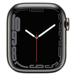 Apple Watch Series 7 Graphite Stainless Steel, 41mm (GPS + Cellular)