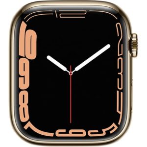 Apple Watch Series 7 Gold Stainless Steel, 45mm (GPS + Cellular)