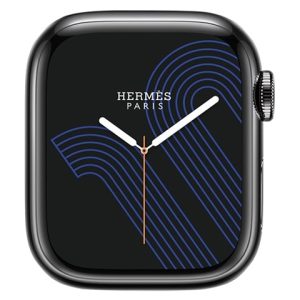 Apple Watch Series 7 Hermes Space Black Stainless Steel, 41mm (GPS + Cellular)
