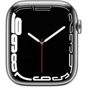 Apple Watch Series 7 Silver Stainless Steel, 45mm (GPS + Cellular)