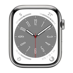 Apple Watch Series 8 Silver Stainless Steel, 41mm (GPS + Cellular)