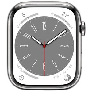 Apple Watch Series 8 Silver Stainless Steel, 45mm (GPS + Cellular)