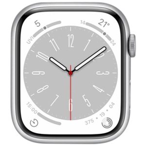 Apple Watch Series 8 Silver Aluminium, 45mm (GPS)