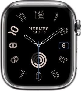 Apple Watch Series 8 Hermes Silver Stainless Steel, 41mm (GPS + Cellular)