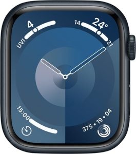 Apple Watch Series 9 Midnight Aluminium, 45mm (GPS + Cellular)