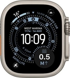 Apple Watch Ultra 3 Natural Titanium, 49mm (GPS + Cellular)
