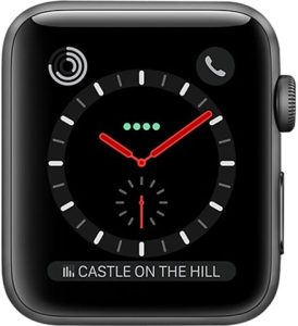 Apple Watch Series 3 Space Black Stainless Steel, 42mm (GPS + Cellular)