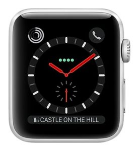 Apple Watch Series 3 Stainless Steel, 38mm (GPS + Cellular)