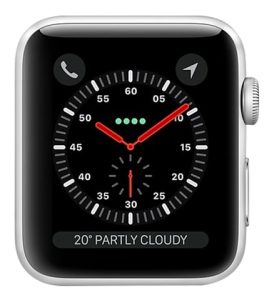 Apple Watch Series 3 Silver Aluminium, 38mm (GPS)