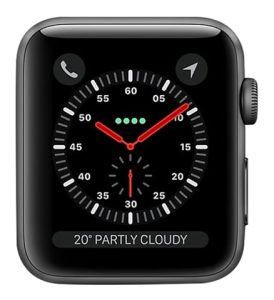 Apple Watch Series 3 Space Grey Aluminium, 38mm (GPS)