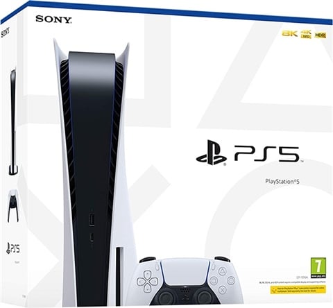 PlayStation 5 Console, 825GB, White