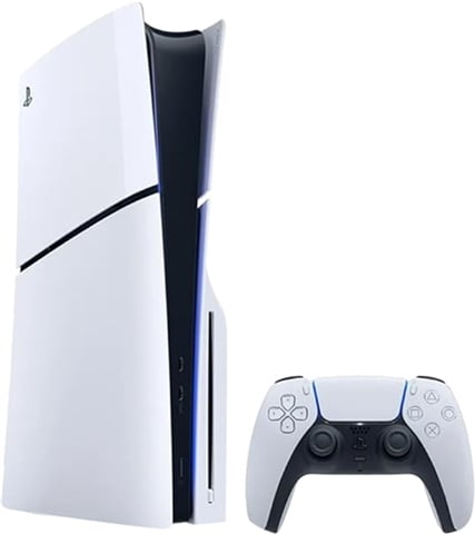PlayStation 5 Slim Console, 1TB, White