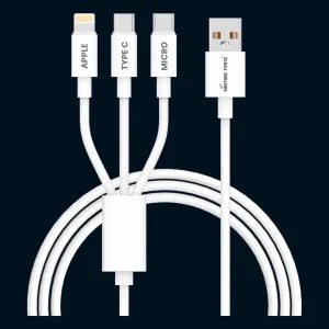 PF113 - 3 IN 1 - 3M SILICON CABLE