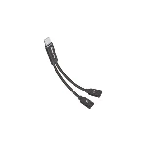PF124 - Panther Force iPhone to 2 iPhone Jack - Extended Length for Convenient Charging