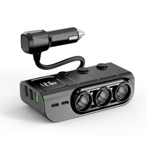 PF14 - Panther Force 120W Multi-Port Fast Car Charger