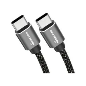 PF61 - Panther Force Fast Charge USB-C to Type-C Cable - Extended Length for Convenient Charging